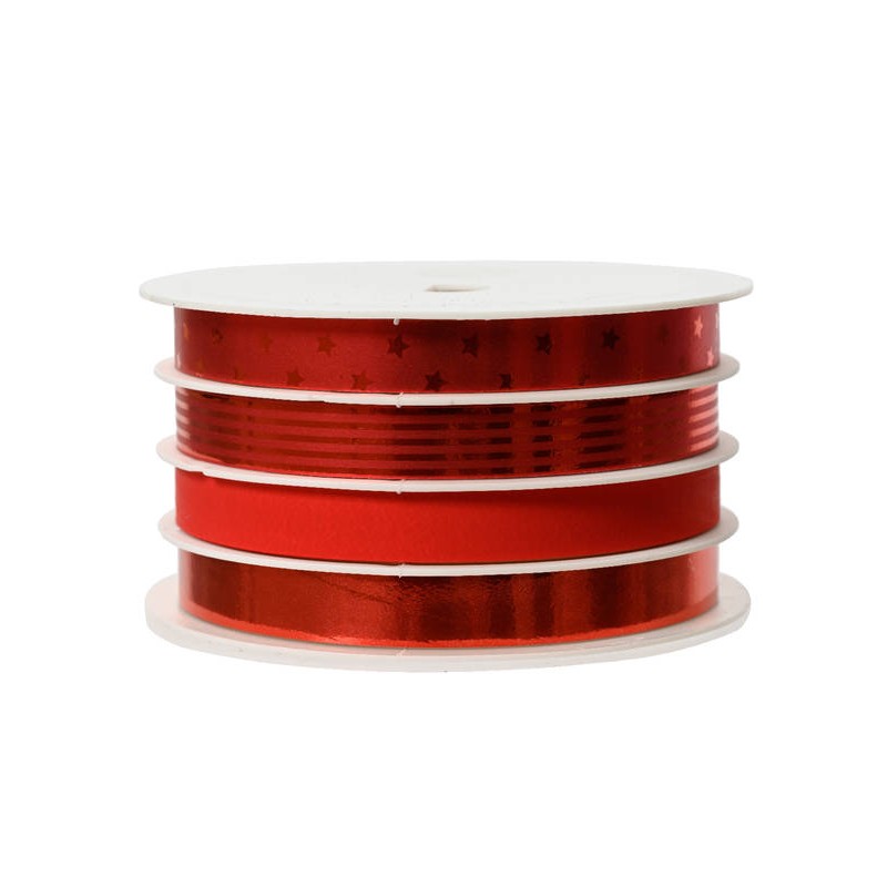 NASTRO PVC ROSSO H2cm x5mt ASS.TO 8pz