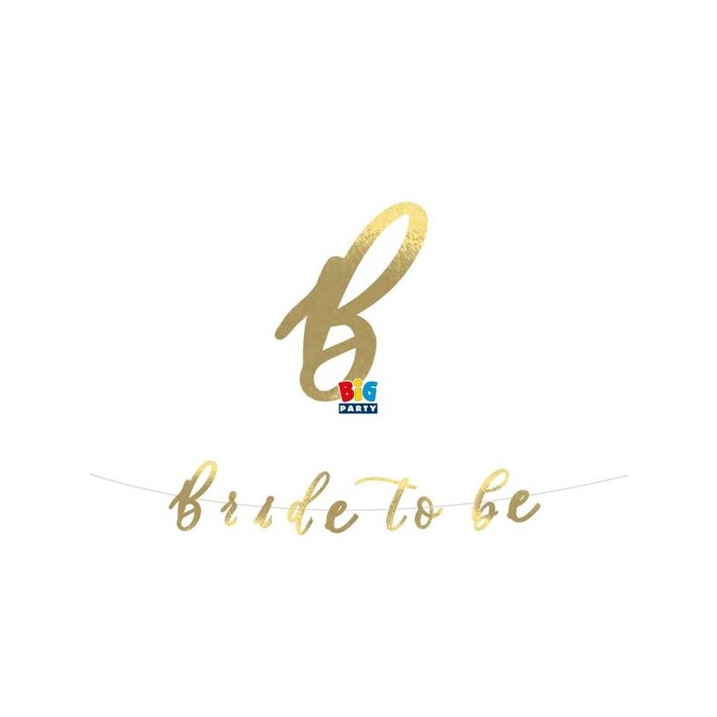 FESTONE ORO BRIDE TO BE 3mt