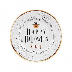 PIATTI 23cm HALLOWEEN NIGHT 8pz