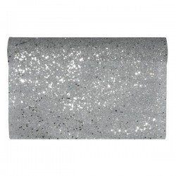 ROTOLO RUNNER XMAS TIME 48cmx5mt SILVER