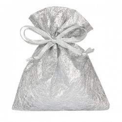 BUSTA JACQUELINE 8x10cm SILVER 10pz