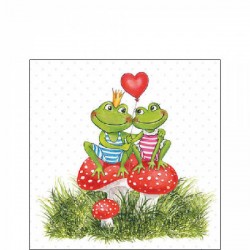 TOVAGLIOLI 25x25 FROG IN LOVE 20pz