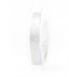 NASTRO RASO AMORE mm15x20mt BIANCO