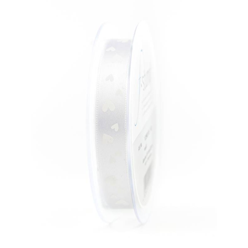 NASTRO RASO AMORE mm15x20mt BIANCO