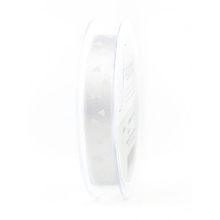 NASTRO RASO AMORE mm15x20mt BIANCO