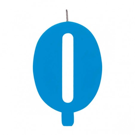 CANDELINA SCINTILLANTE TURCHESE N°0 9,5cm