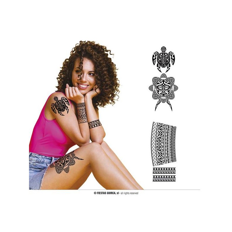 TATTOO NERO TRIBE 14x30cm