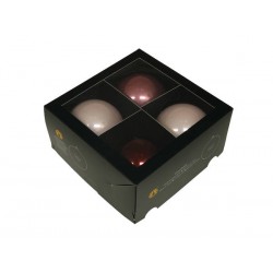 PALLINE VETRO ø80mm WILD BLOSSOM COMBI 8pz