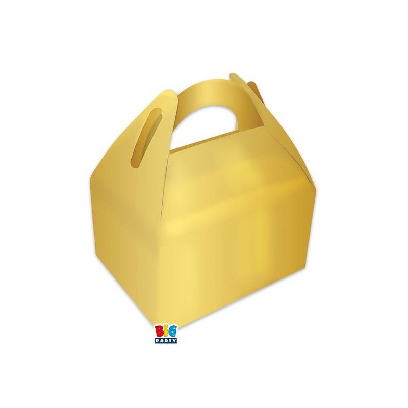 SWEETY BOX 15x18x11cm ORO 6pz