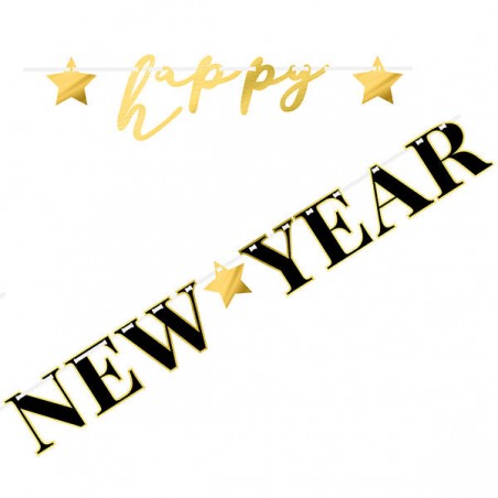 BANNER SET HAPPY NEW YEAR 1,5mt