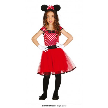 COSTUME BIMBA TOPINA 3 - 4 ANNI