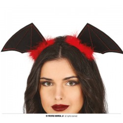 CERCHIETTO DIADEMA ALI PIPISTRELLO