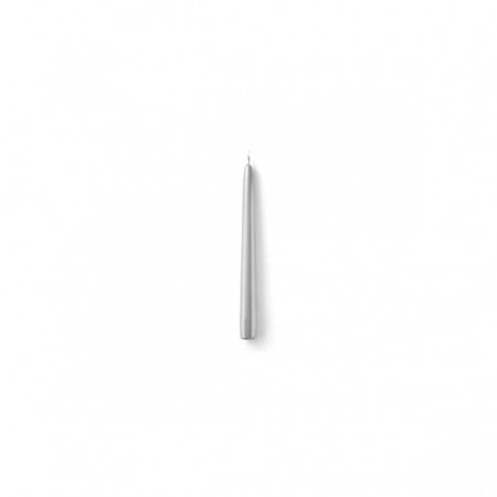 CANDELA TAPERED SILVER h.24cm