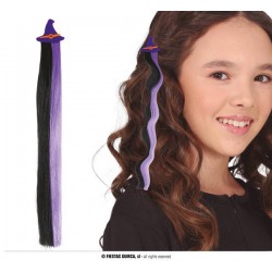 EXTENSION CAPELLI NERA LILLA STREGA