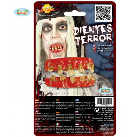 DENTI FINTI DEL TERRORE