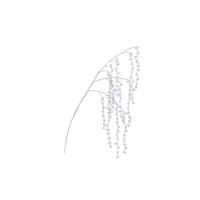 RAMO PENDENTE BIANCO ACRILICO 30xh80cm