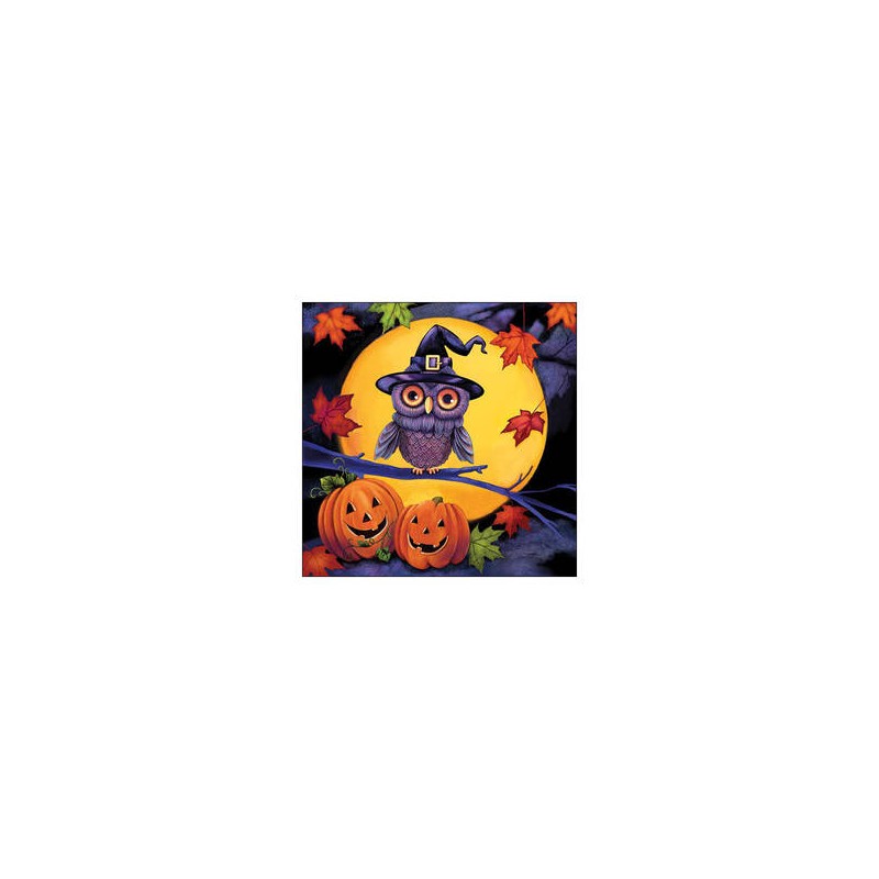 TOVAGLIOLI 33x33cm HALLOWEEN GUFI 20pz