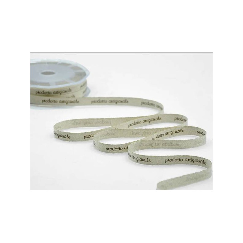 NASTRO RASO mm10x15 COL.102 PRODOTTO ARTIGIANALE ORO