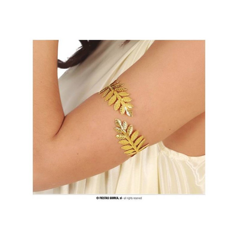 BRACCIALETTO ROMANO METALLIZZATO ORO