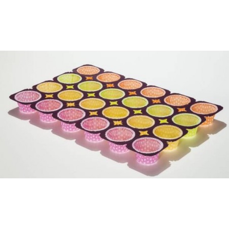 TEGLIA MUFFIN 24 POSTI 36x50mm (50,4x33,6cm TEGLIA)