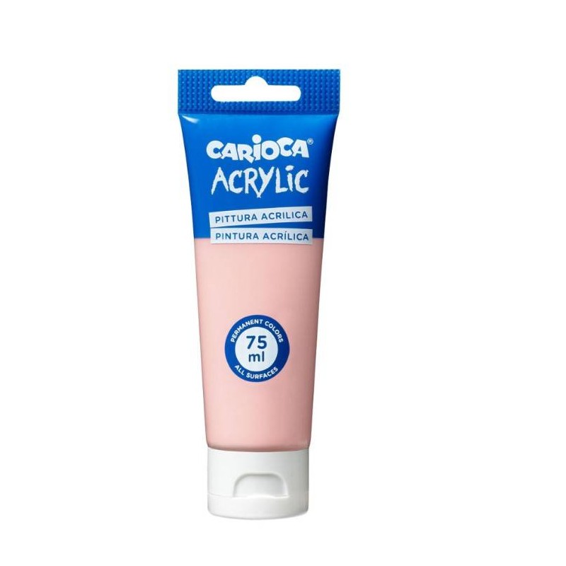 TEMPERA ACRILICA CARIOCA 75ml ROSA
