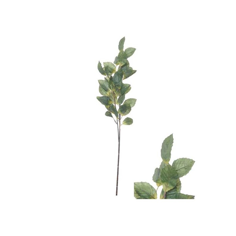RAMO FOGLIA DI FAGGIO 82cm VERDE SCURO