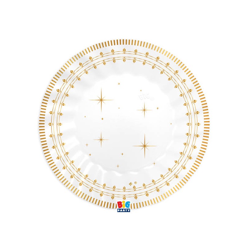 SOTTOPIATTI ø30cm GOLD NUTCRACKER 6pz