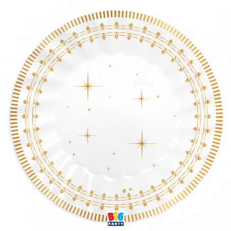 SOTTOPIATTI ø30cm GOLD NUTCRACKER 6pz