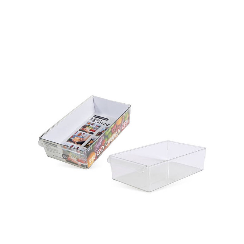 CONTENITORE FRIGO ORGANIZER TRASPARENTE 37x21,3x9,7cm