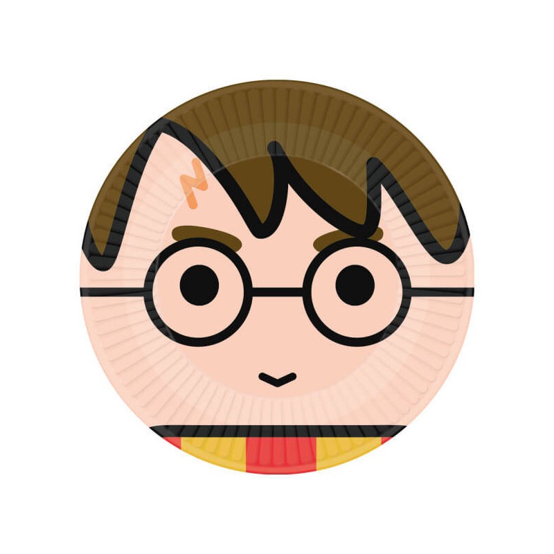 PIATTI HARRY POTTER 23cm 8pz