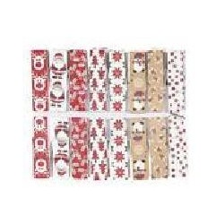 MOLLETTINE 1x4,5cm NATALE ass.te 16pz