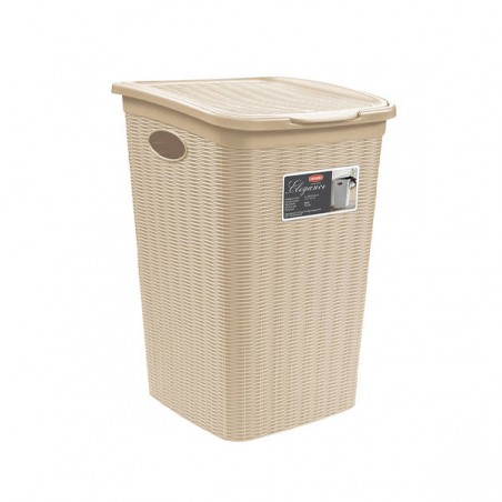 PORTABIANCHERIA ELEGANCE 38x37x54,5h 50lt CASHMERE