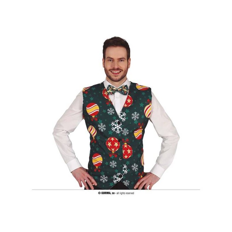 GILET PALLINE DI NATALE