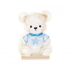 ORSETTO AZZURRO C/BASE 36cm