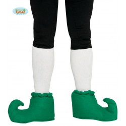 SCARPE ELFO VERDI TAGLIA UNICA