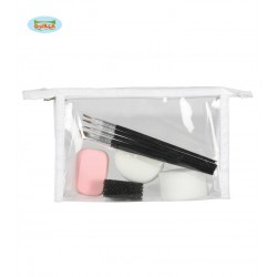 SET ACCESSORI TRUCCO PENNELLI E SPUGNE