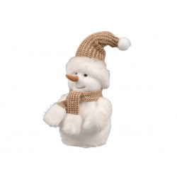 PUPAZZO DI NEVE BIANCO PUPAZZO 16x15x27cm