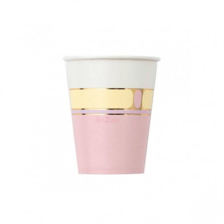 BICCHIERI 250cc VANITY PINK 8pz