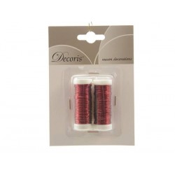 FILO DI FERRO ROSSO 2pz 6mt
