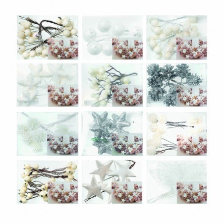 PICKS XMAS BIANCO MIX 12pz