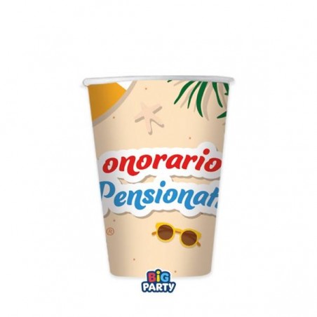 BICCHIERI 250cc PENSIONE 6pz
