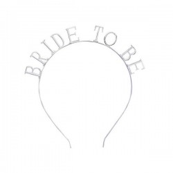 CERCHIETTO SPOSA BRIDE TO BE ARGENTO