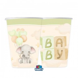 BICCHIERI 250cc BABY ELEPHANT 6pz