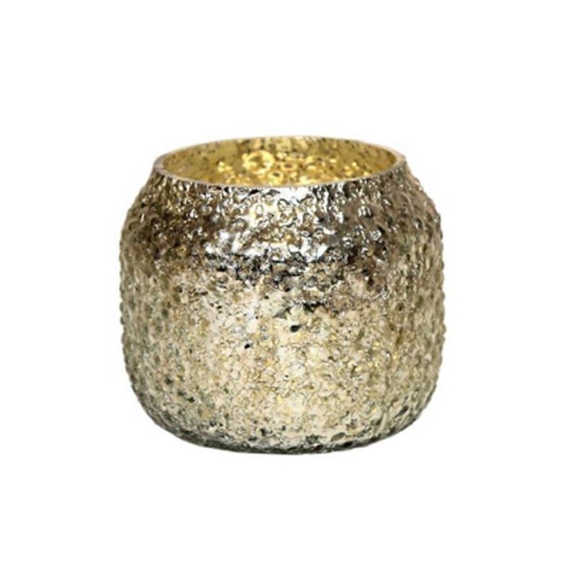 VASO VOTIVO PORTA TEALIGHT ø9cm ORO
