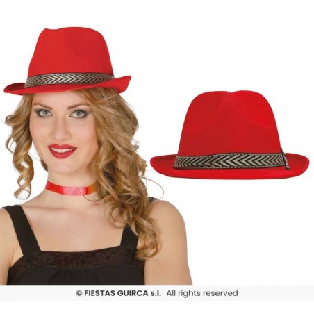 CAPPELLO GANSTER ROSSO