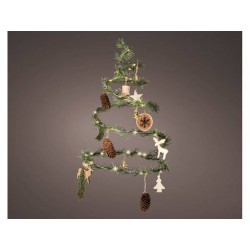 SPIRALE A FORMA ALBERO CON LED ø29 H48cm