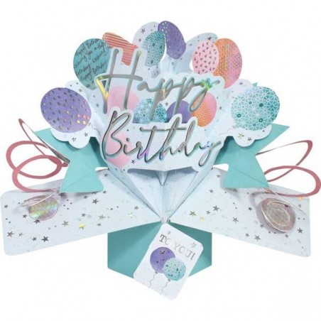 BIGLIETTI AUGURI POP UP HAPPY BIRTHDAY