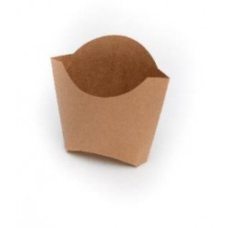 PORTAPATATINE IN CARTONCINO 12,5x5x12,5cm AVANA 25pz