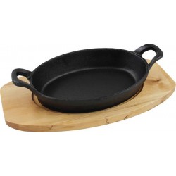 TEGAME IN GHISA OVALE 27,5x15,5cm