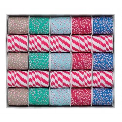 ROCCHETTO NASTRINO CANDY 68291 mm10x10mt ASS.TI